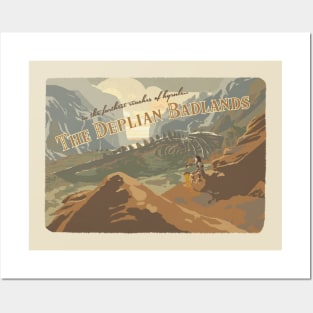 Deplian Badlands Posters and Art